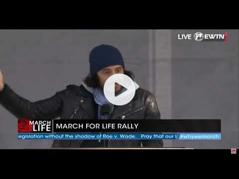 March for Life 2023: Full speech of Jonathan Roumie, plays Jesus in The
Chosen | January 20, 2023