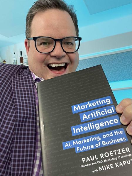 Marketing Artificial Intelligence book cover with Jay Baer