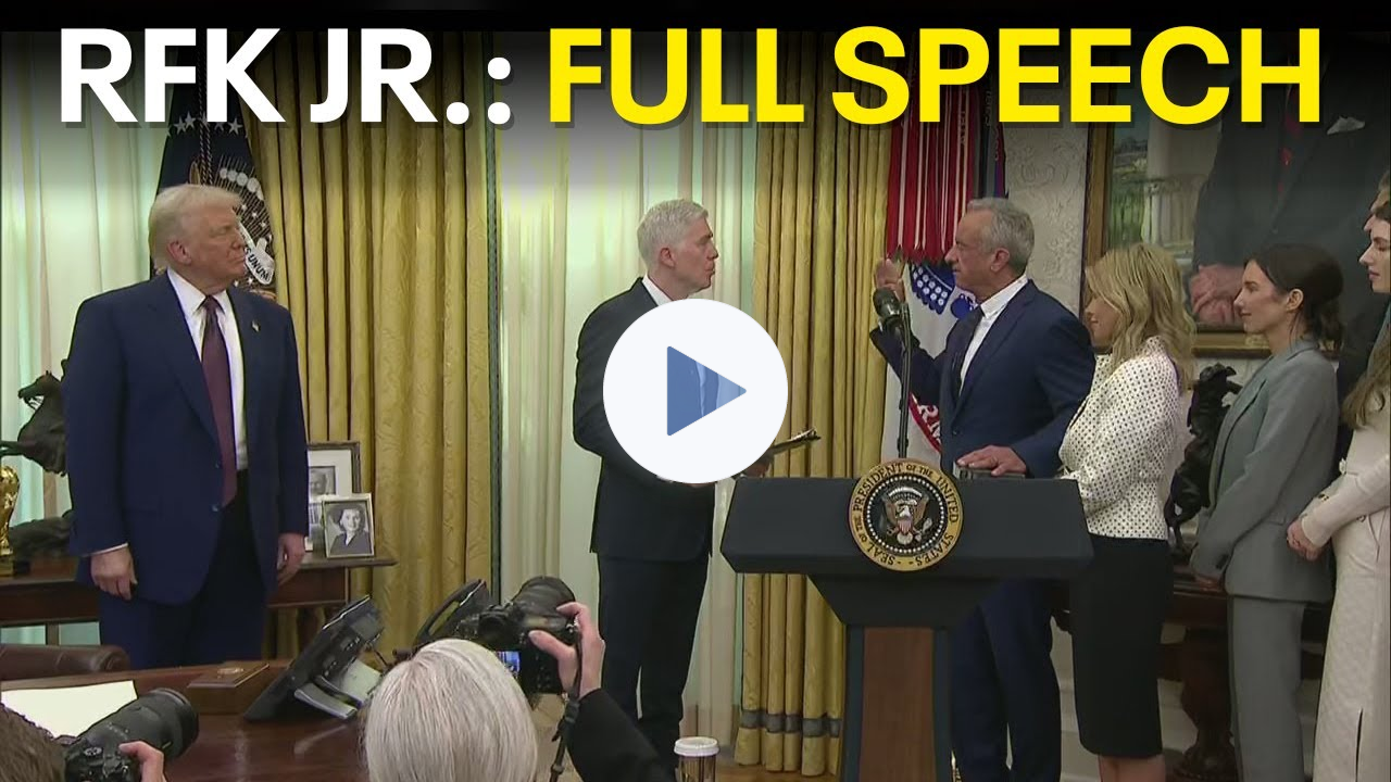 RFK Jr. speaks after swearing-in ceremony: FULL SPEECH