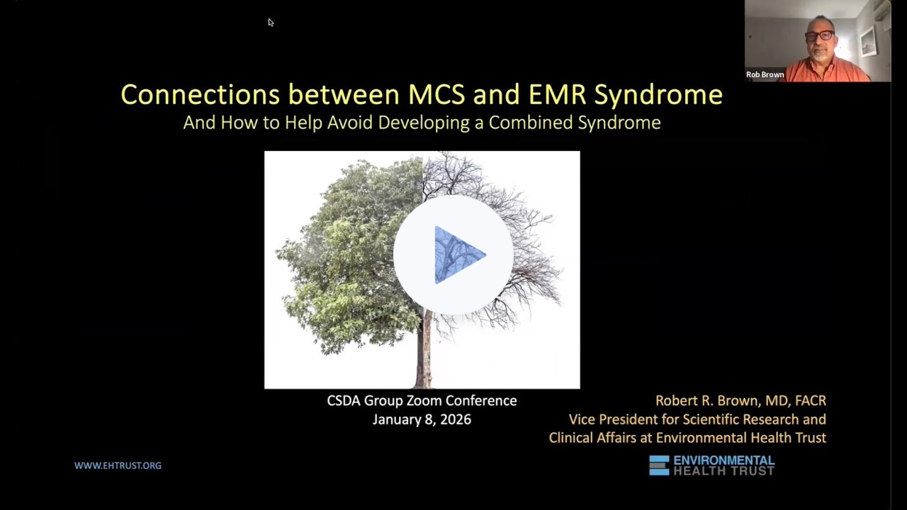 Dr. Rob Brown on Multiple Chemical Sensitivity and Electromagnetic Radiation Syndrome