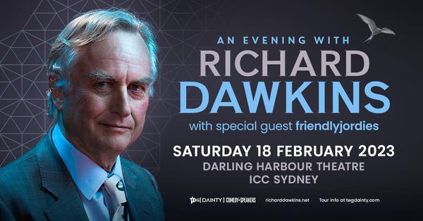 Tix to Richard Dawkins in Sydney