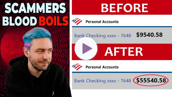 Raging Scammers Transfer $46,000 to me
