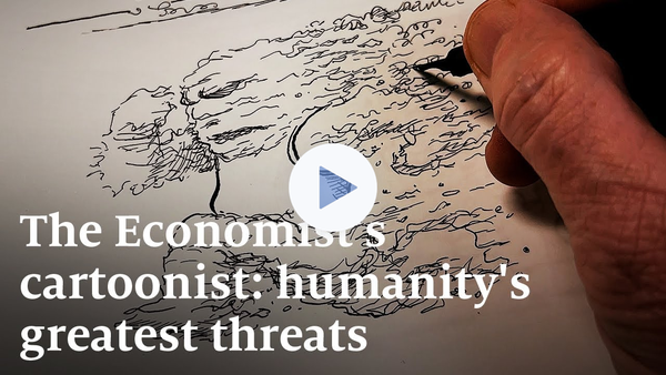 The Economist's cartoonist on humanity's greatest threats