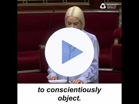 Georgie Purcell speaks out on taxpayer-funded religious hospitals' use of conscientious objections