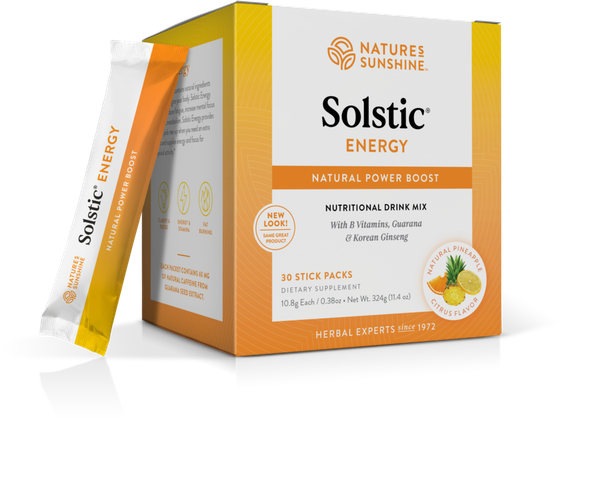 Solstic Energy Box with pocket size packet