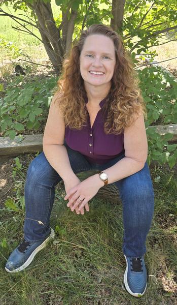 Writer sitting on chair