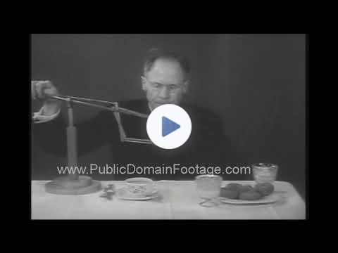 IM Nuts doughnut dunking invention 1937 archival footage