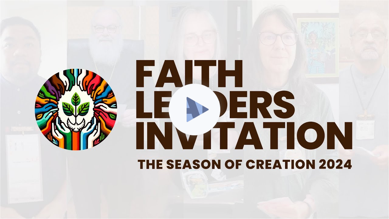 Faith leaders invite you to the 2024 Season of Creation