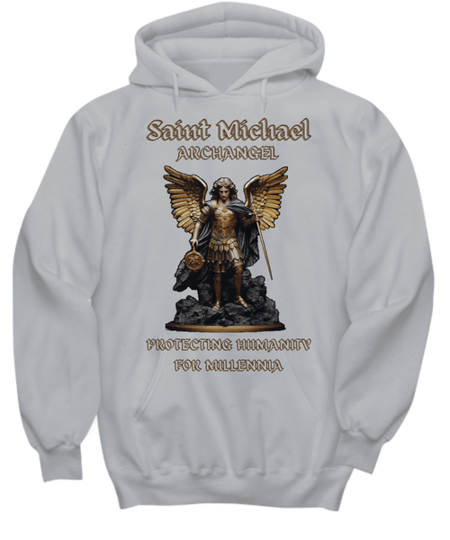 Saint Michael Archangel Protecting Humanity for Millennia All Shirts/Hoodies All Colors