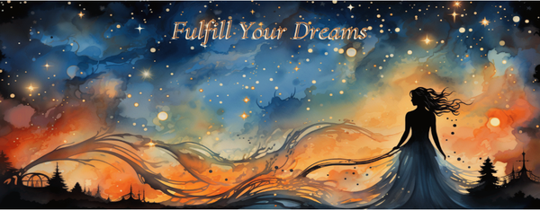 Fulfill Your Dreams - Starry Night Pastel Stars I.M. - White Wrap Around Mug