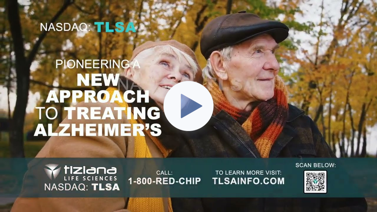Tiziana Life Sciences (NASDAQ: TLSA) Shows Great Promise With Intranasal Foralumab For Alzheimer's