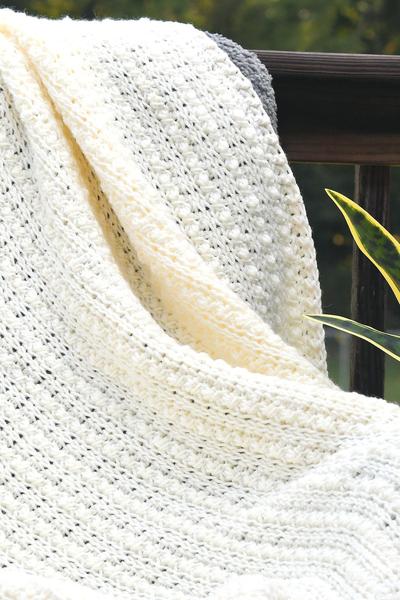 Tunisian Mini Cables Afghan Free Crochet Pattern
