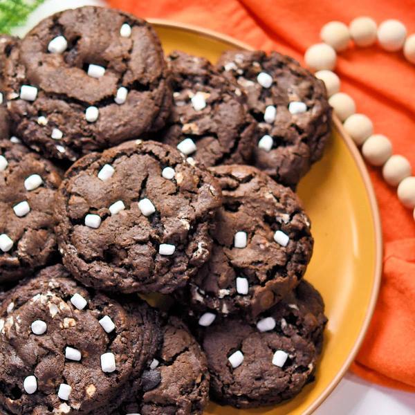 Marshmallow Chocolate Cookies