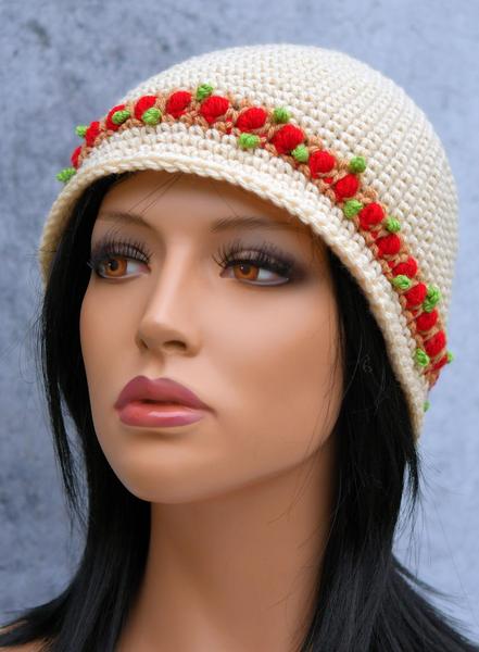 Rosebud Womens Bucket Hat Free Crochet Pattern