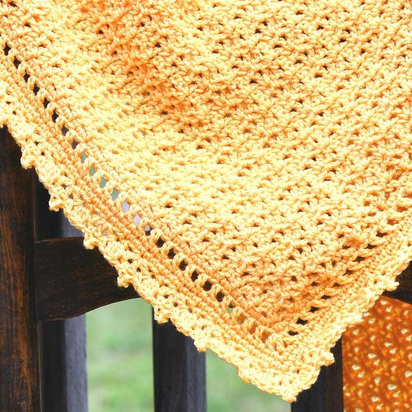 Heirloom Soft Shells Baby Blanket Free Crochet Pattern