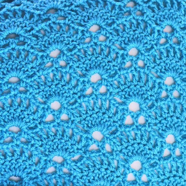 Petticoat Lace Crochet Rectangle Shawl by Kim Guzman