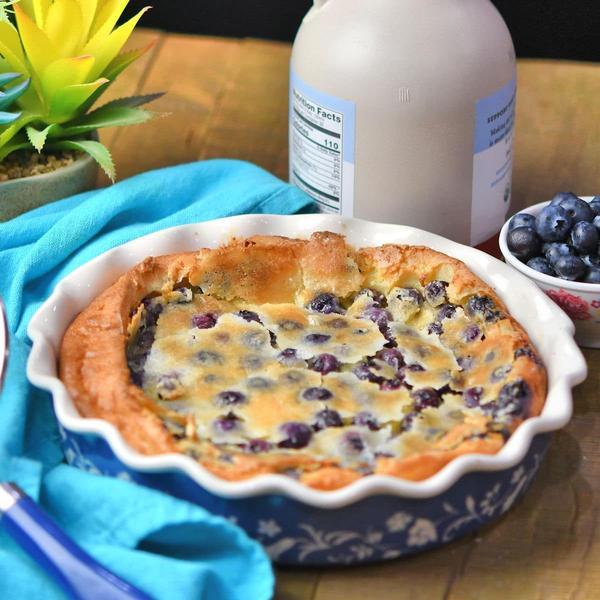 Blueberry Clafoutis