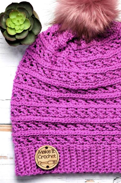 Sweet Pea Beanie from Make It Crochet
