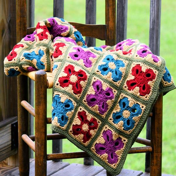 Trinity Jewels Afghan Pattern from Make It Crochet