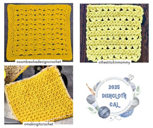 Linen Ridge Dishcloth Free Tunisian Crochet Pattern