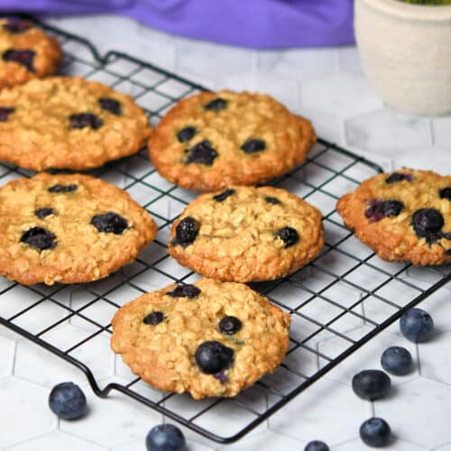 Blueberry Oatmeal Cookies