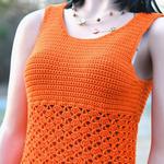 orange blossom tank top