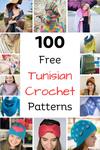 100 free tunisian crochet patterns
