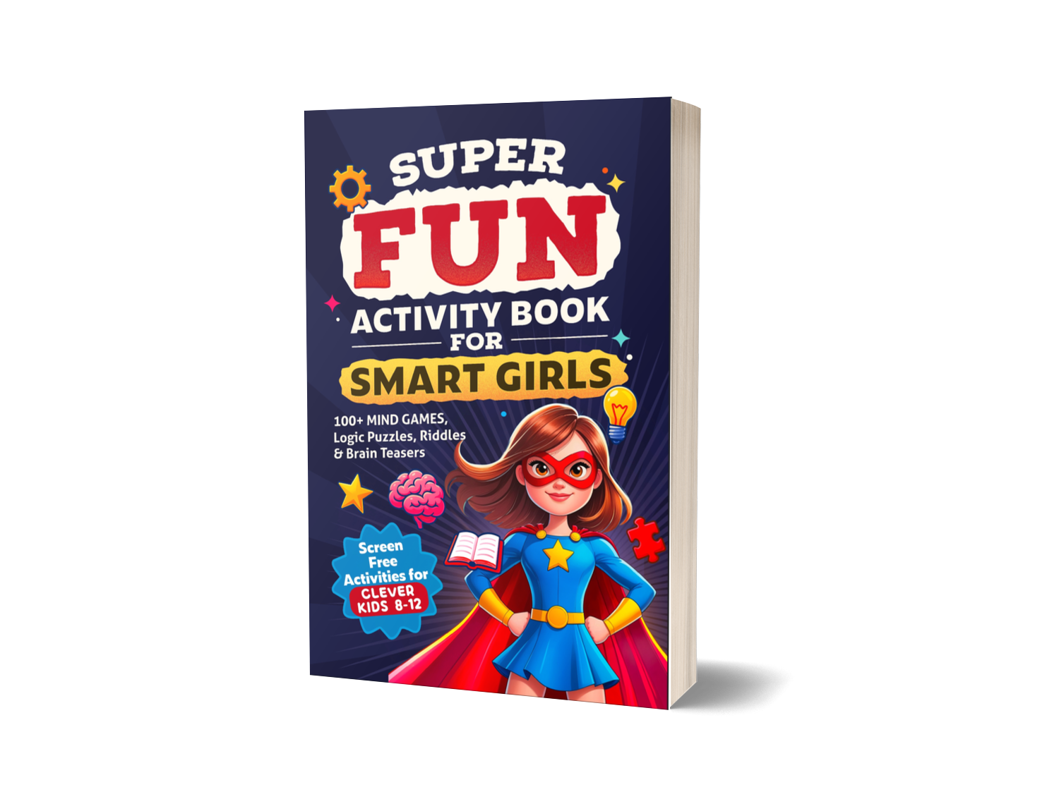 super fun girls activity book