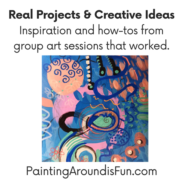 Real Projects and Creative Ideas - gain inspiration from group art sessions that worked.