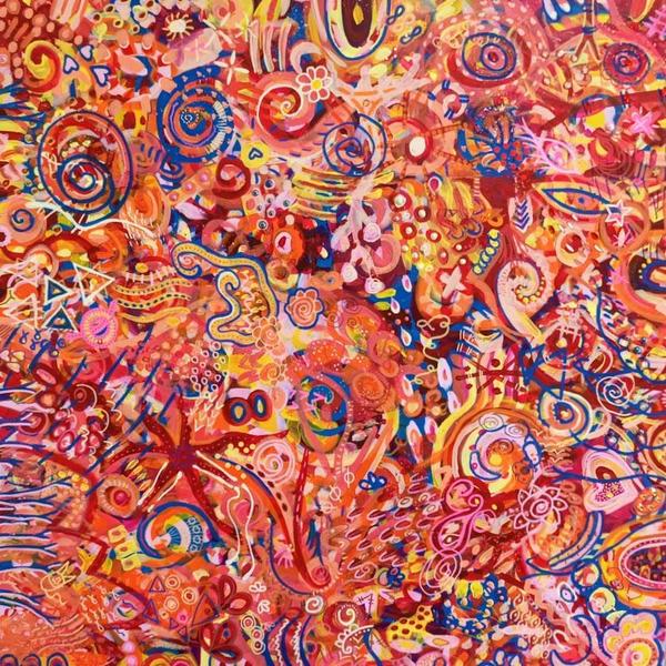 Myriad in Harmony, created at the State Library of South Australia as part of Community Living Australia's annual 'MYRIAD' exhibition.