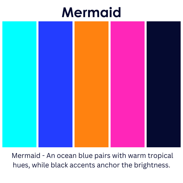Mermaid Colour Scheme from '7 Essential Colour Schemes"
