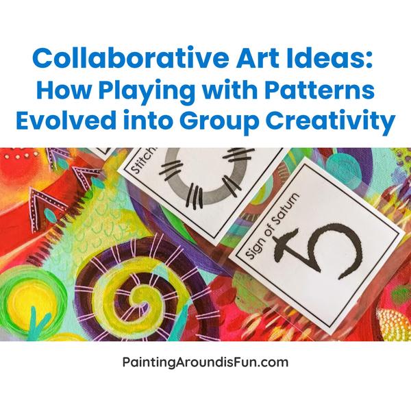 Collaborative Art Ideas Using Pattern Play Collaborative Art