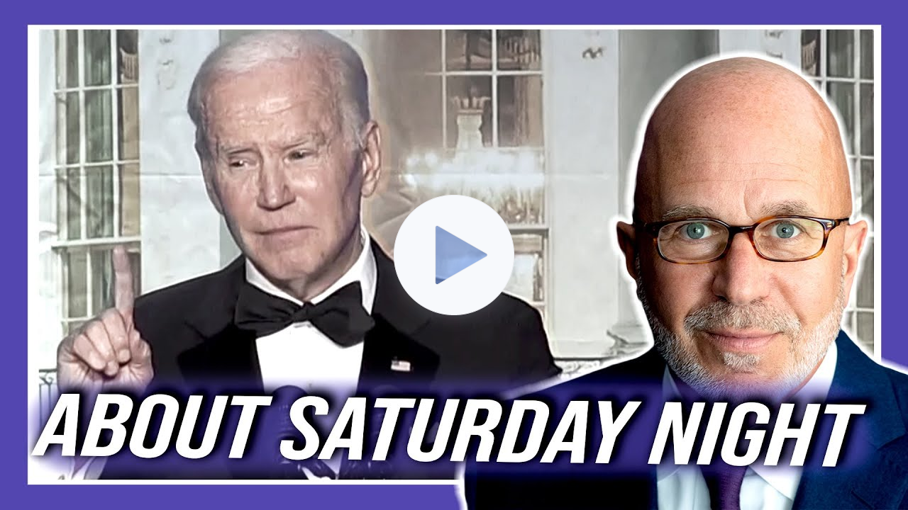 What did Biden say at the White House correspondent dinner?