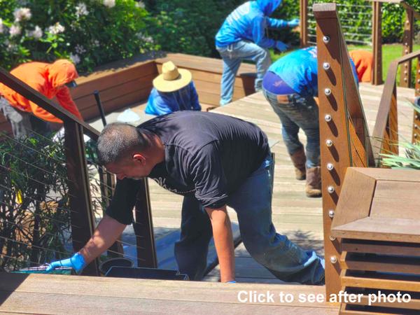 Recent Deck Refinishing Job
