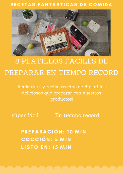 8 recetas deliciosas!
