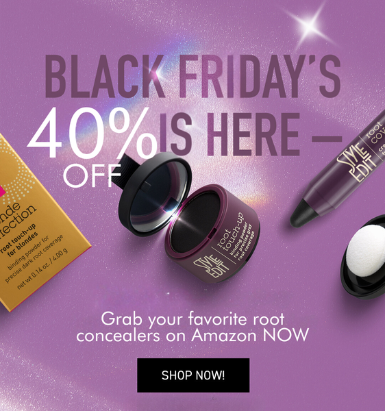 Black Friday's almost here! Shop Style Edit root concealers now!