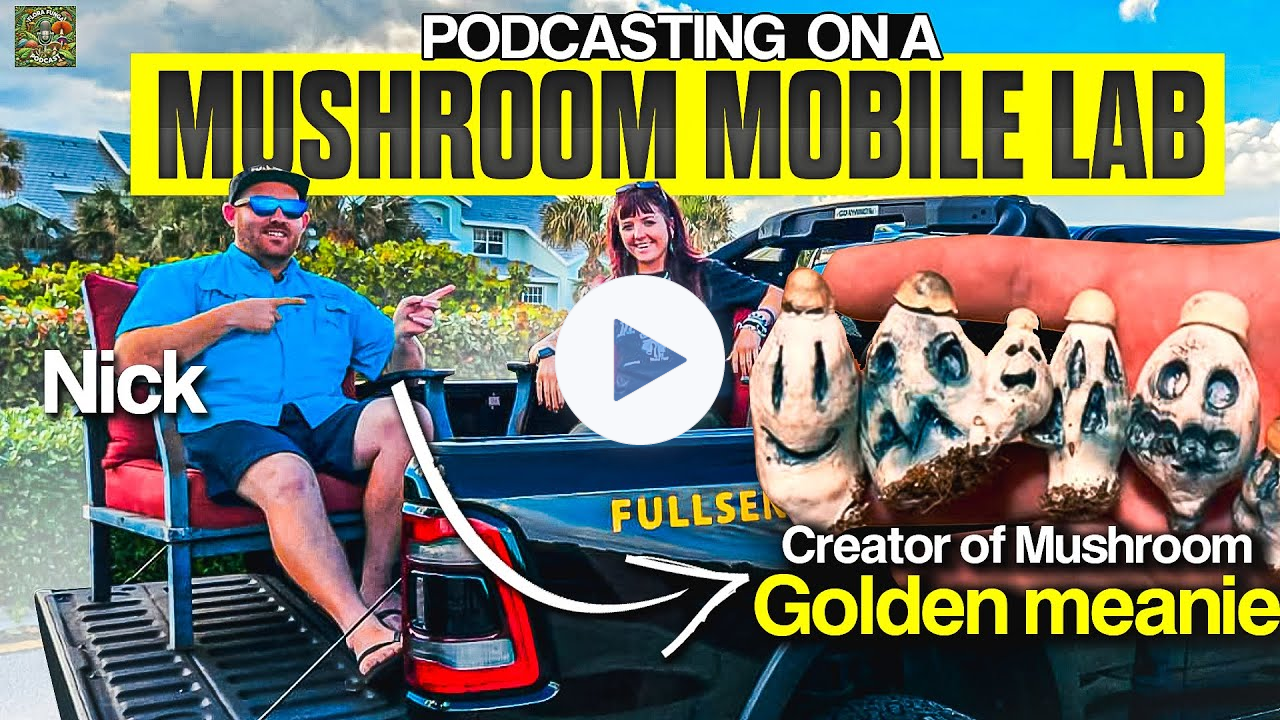 Mobile Mushroom Lab with FullSend OrgaNicks