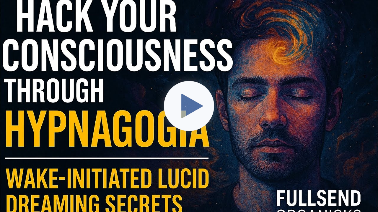 Hack Your Consciousness Through Hypnagogia: Wake-Initiated Lucid Dreaming Secrets