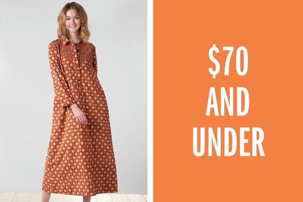 $70 AND UNDER