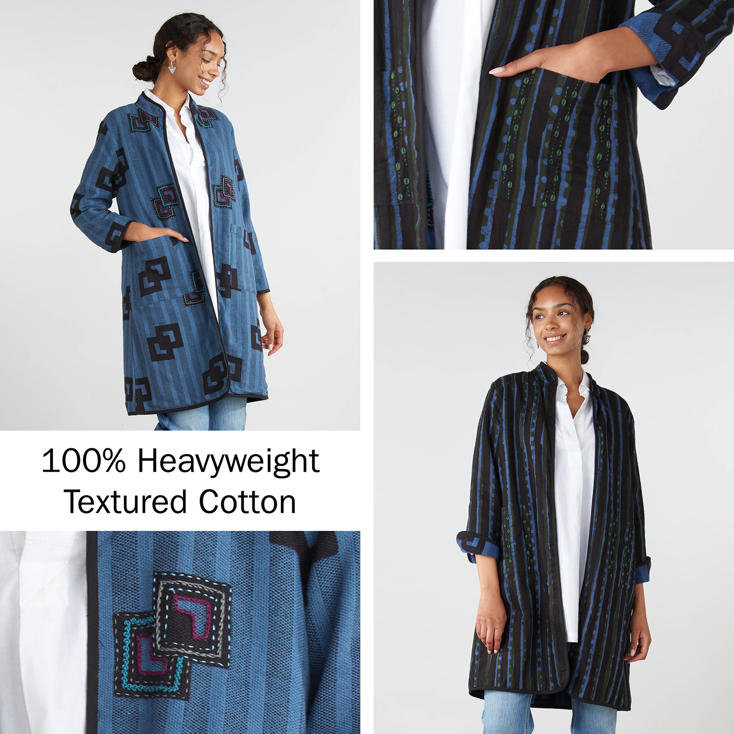 100% Heavyweight Textured Cotton