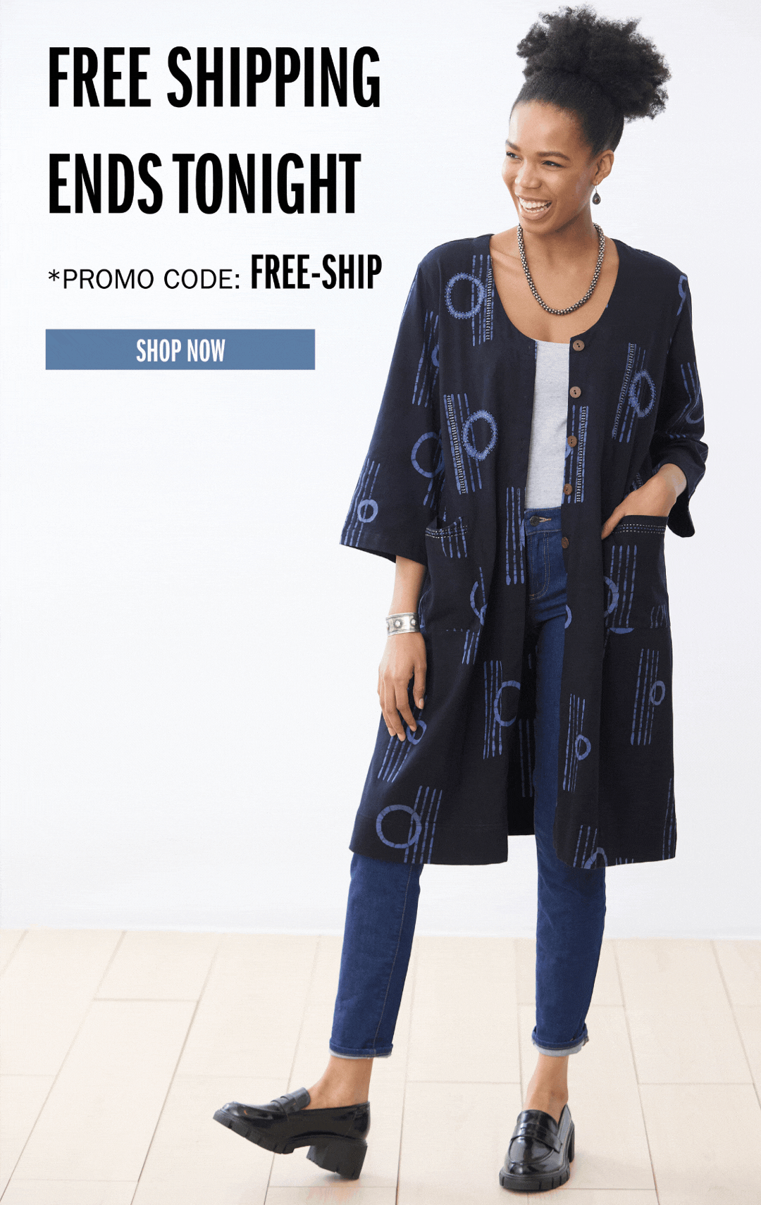 FREE SHIPPING ENDS TONIGHT PROMO CODE: FREESHIP SHOP NOW