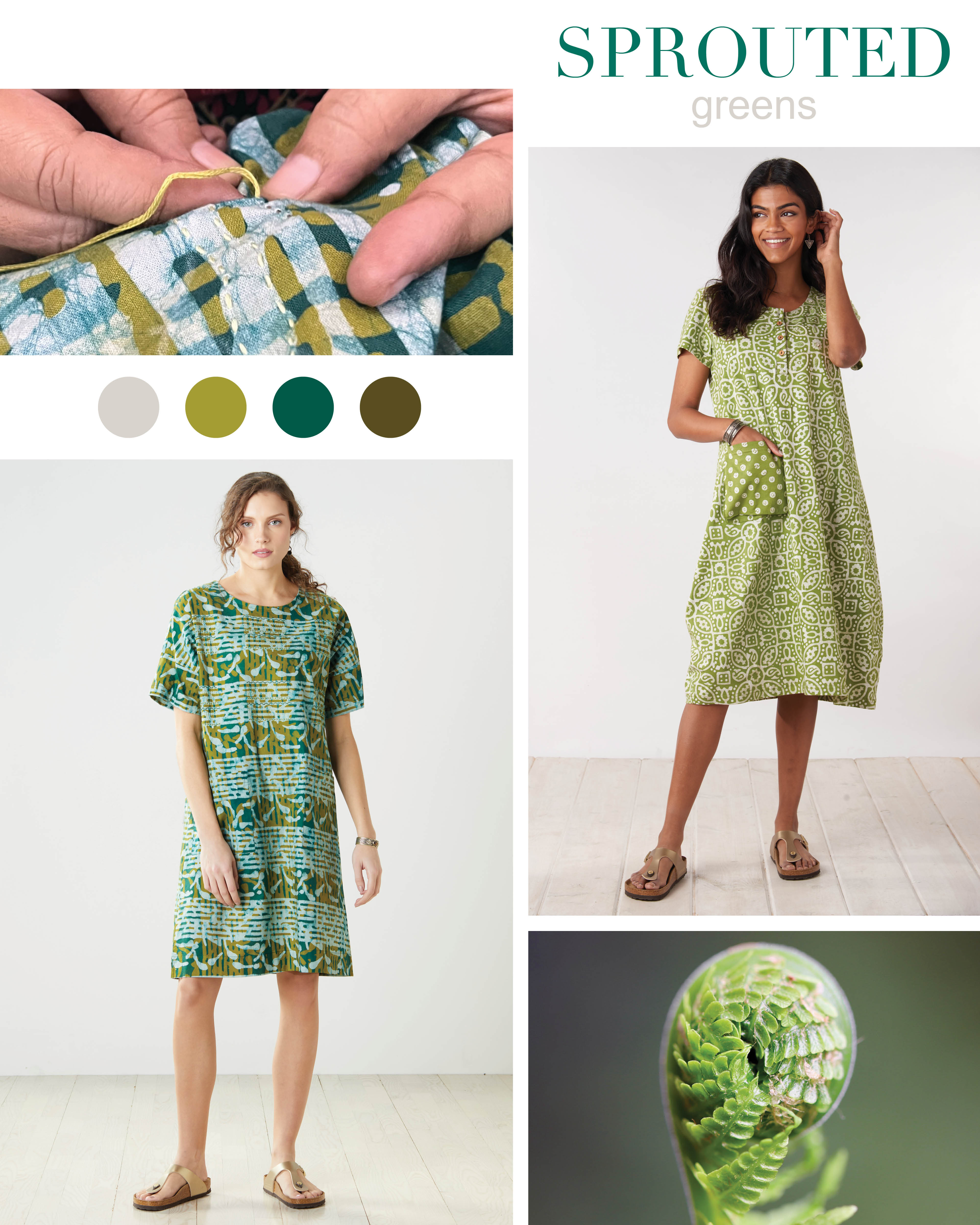 SPROUTED. greens