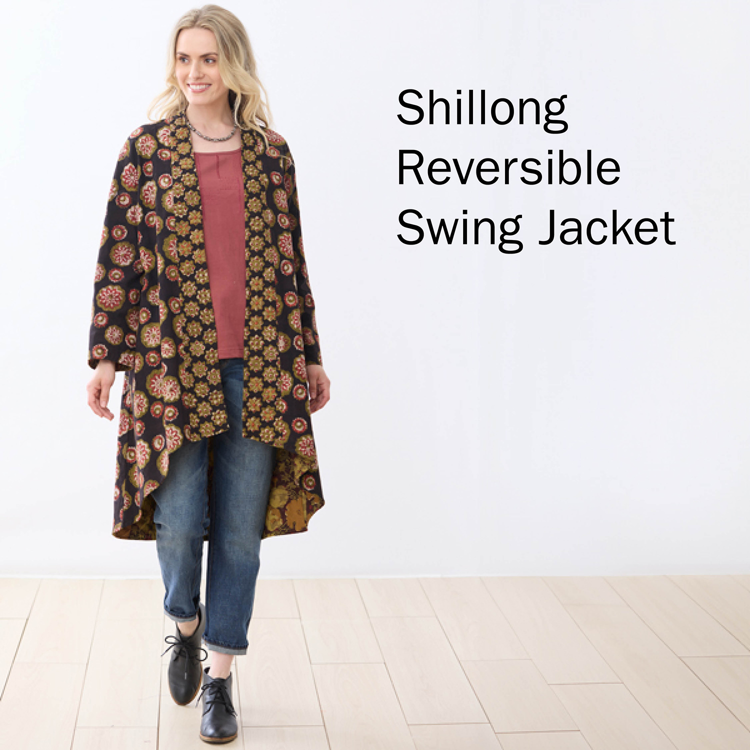 Shillong Reversible Swing Jacket