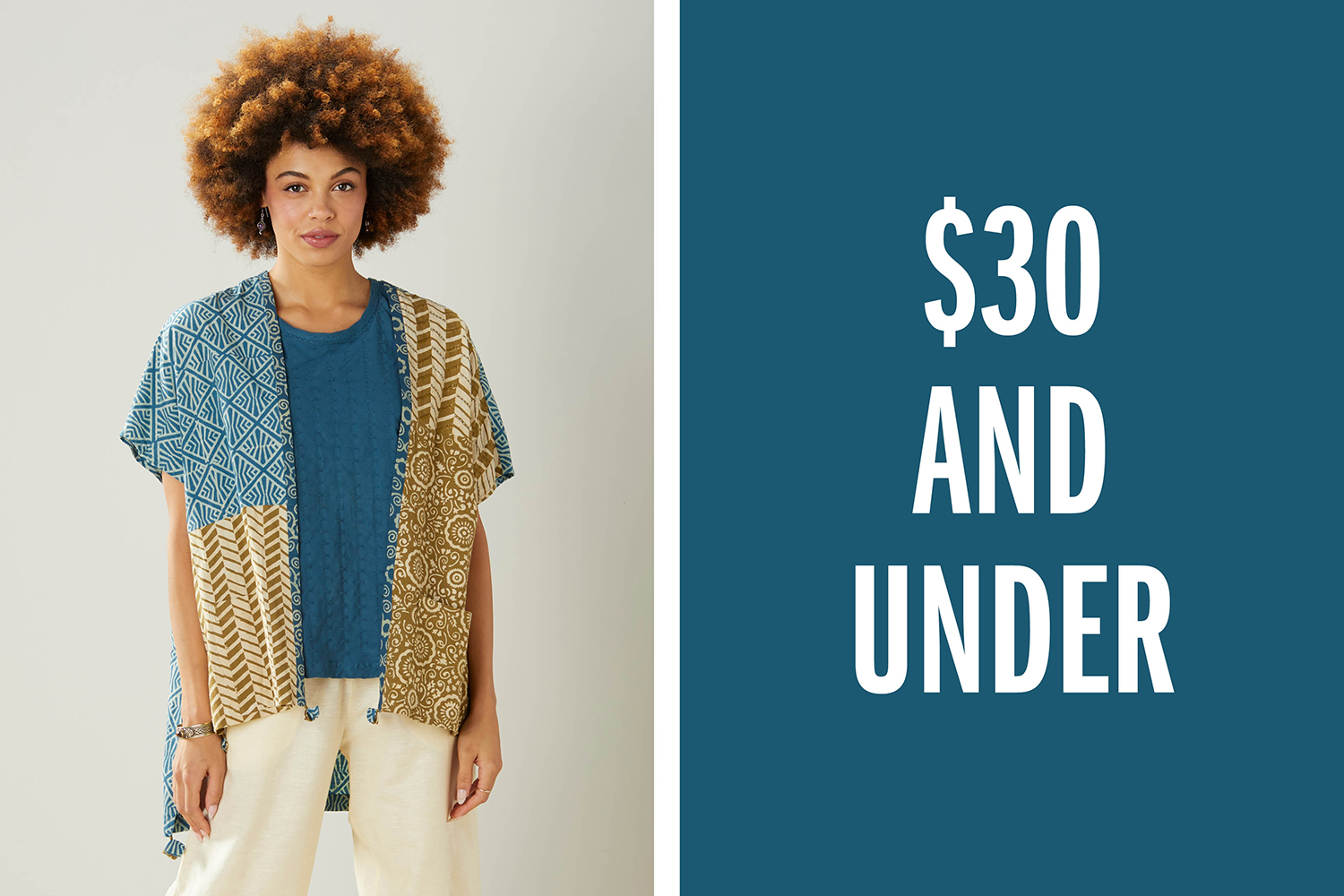 $30 AND UNDER