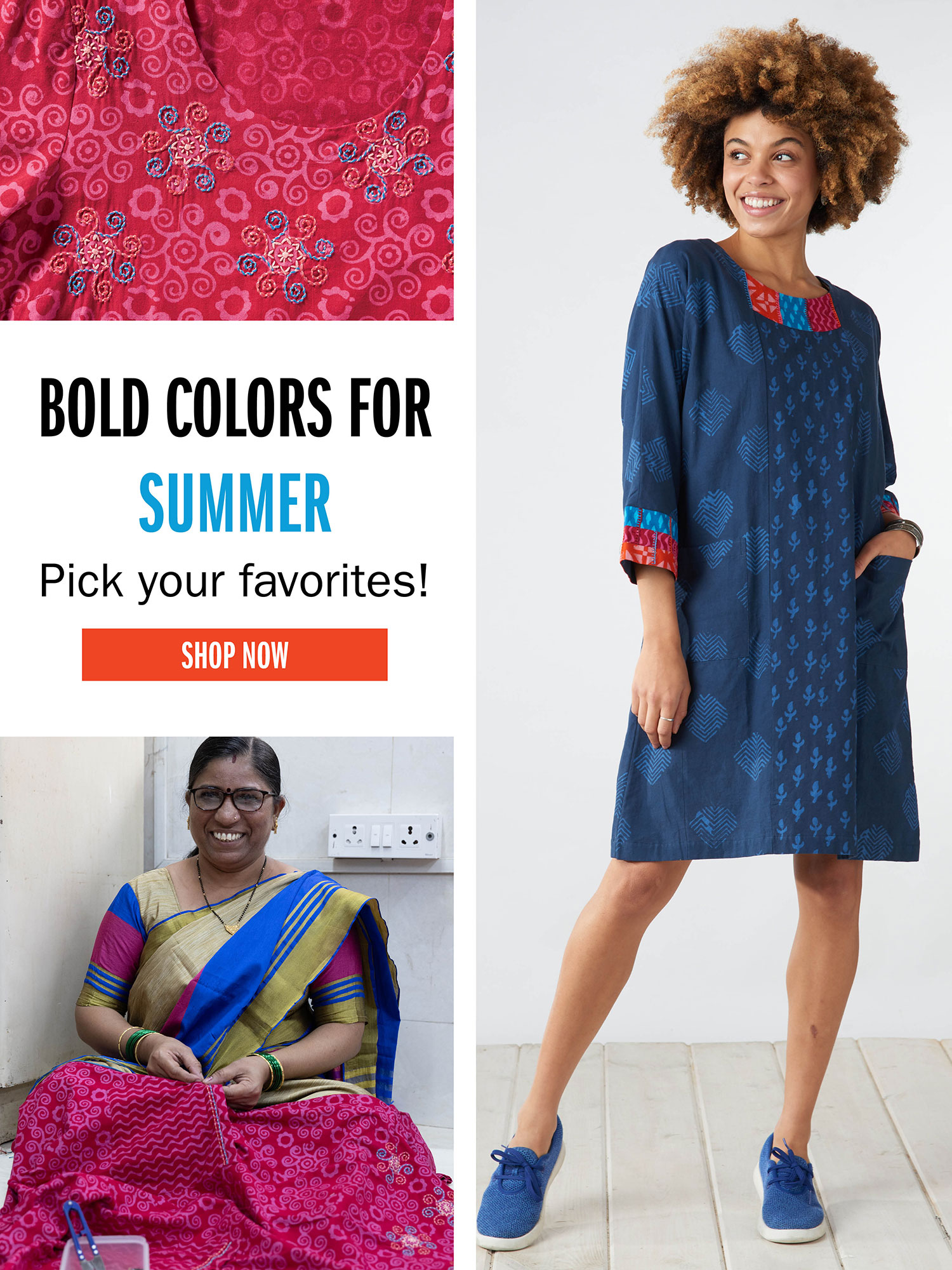 BOLD COLORS FOR SUMMER Pick your favorites! SHOP NOW