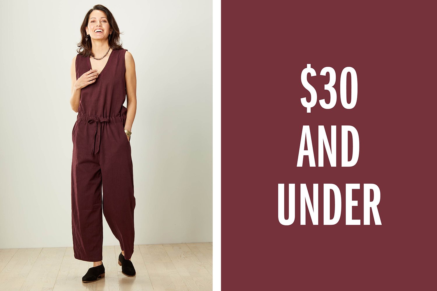 $30 AND UNDER