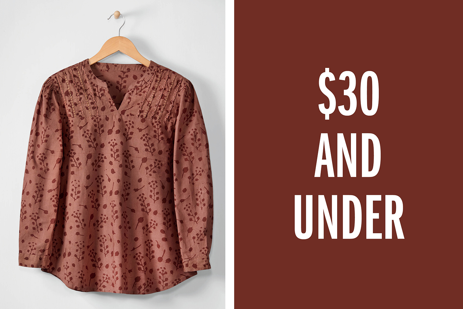 $30 AND UNDER