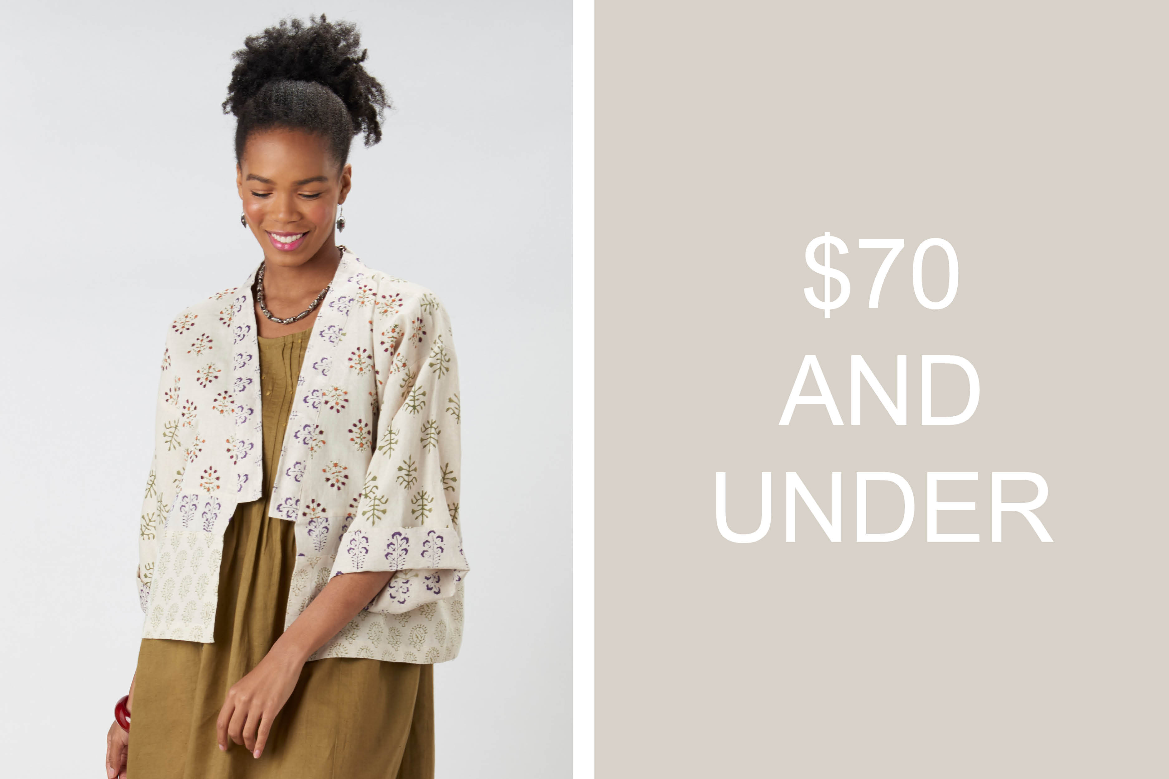 $70 AND UNDER
