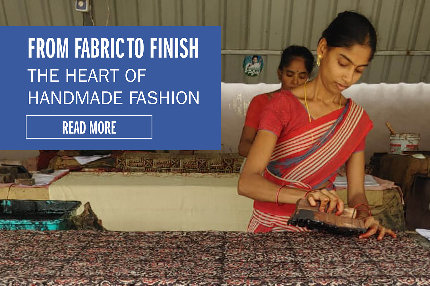 FROM FABRIC TO FINISH THE HEART OF HANDMADE FASHION READ MORE