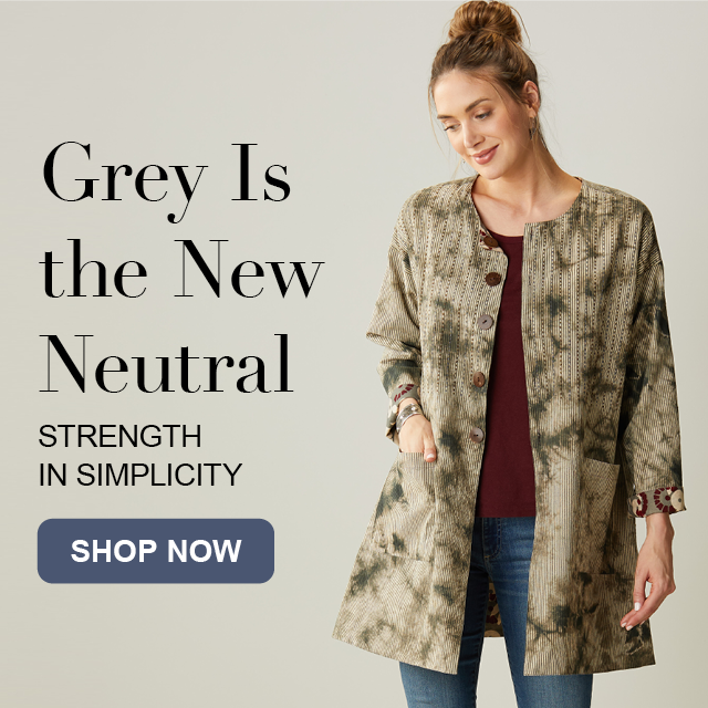 Grey Is the New Neutral Strength in simplicity